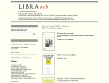 Tablet Screenshot of libraweb.net